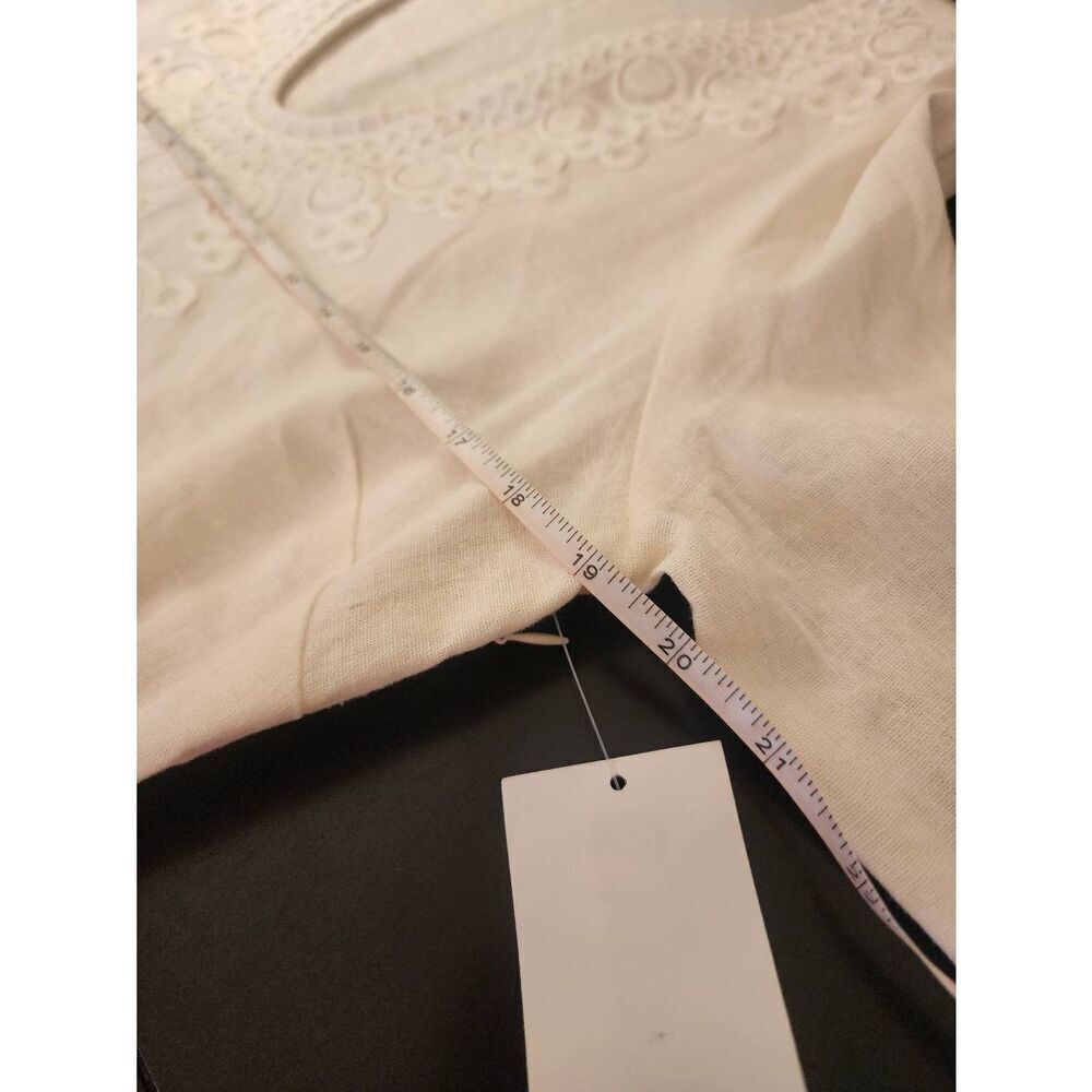 Karen Kane NWT  The ST. Barts embroidered linen dress size Medium - Picture 8 of 9